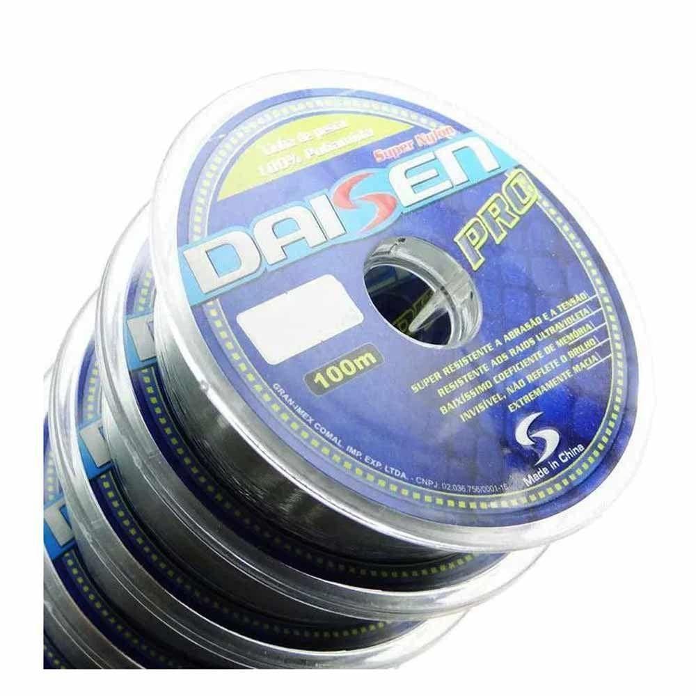 Linha De Pesca Monofilamento Daisen Pro 500m Tamanho 0,60mm
