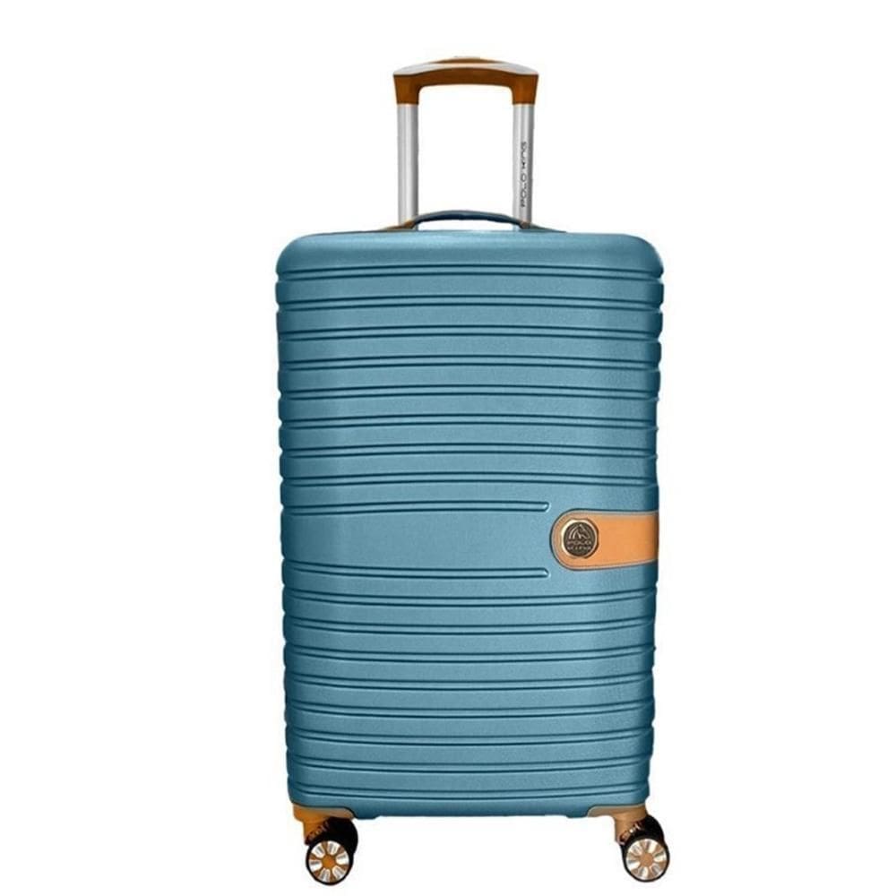 Mala De Viagem Bordo Executiva Em Abs Rodas 360 Polo King