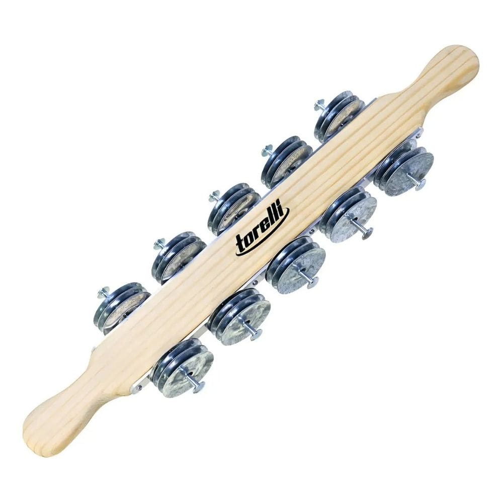 Rocar Chocalho Madeira Platinelas Em Aço Galvanizado Torelli