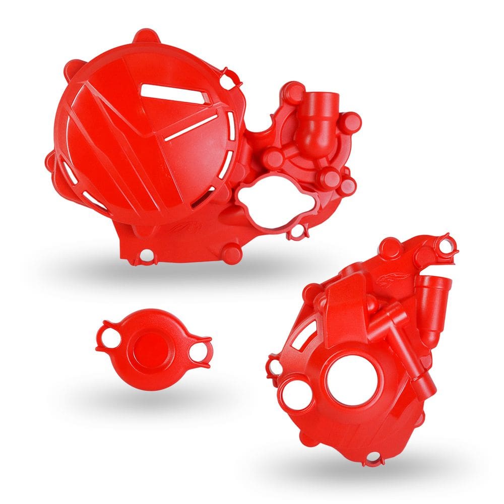 Protetor Tampas Laterais Motor Amx Crf 250 R/Rx Trilha Enduro Motocross