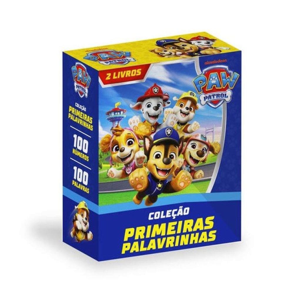 Patrulha Canina Coleção Primeiras Palavrinhas - Box Com 2 Livrinhos