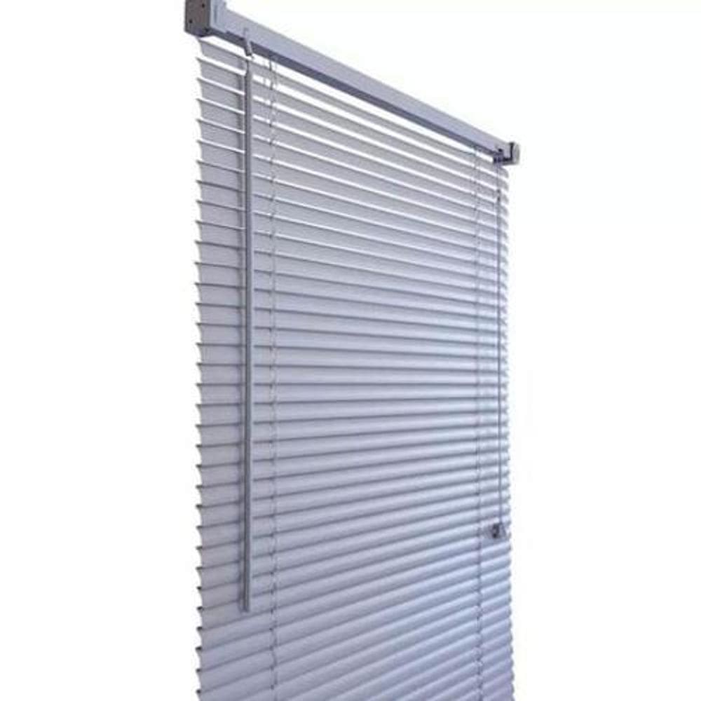 Persiana Horizontal Pvc Cinza 180 L X 160 A Cm Cortina
