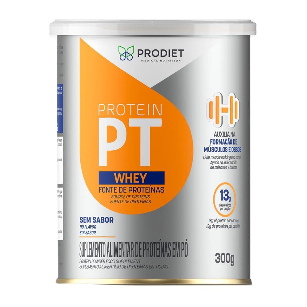 Whey Protein PT Prodiet Sem Sabor 300g