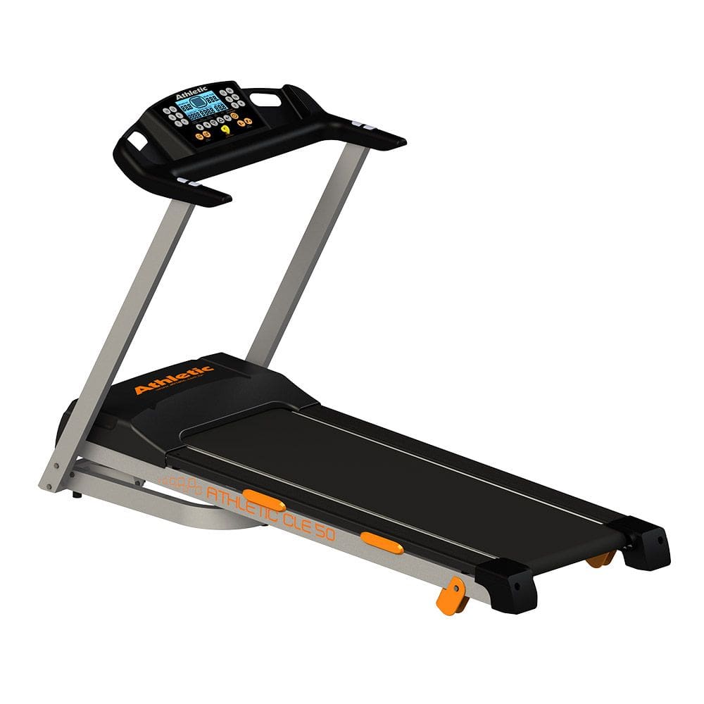 Esteira Elétrica Athletic CLE 50 16km/h 130kg Suportados Inclinação Eletrônica 12 Níveis 13Programas