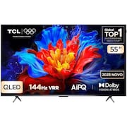 Smart TV TCL 55 Polegadas QLED 4K P8K WiFi Bluetooth Google TV 144Hz HDR10+ Dolby Atmos Vision 55P8K