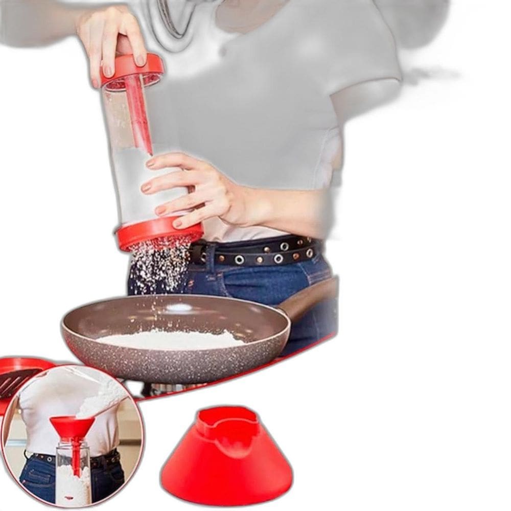 Tapioqueira Polvilhador Para Tapioca Pratico E Facil