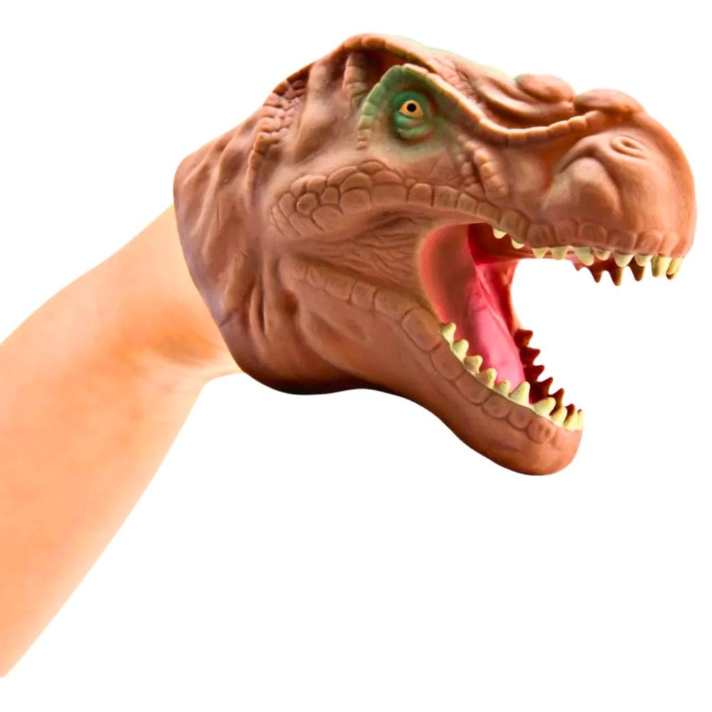 Fantoche Dinossauro Dinossauros Luva Divertida Bee Toys