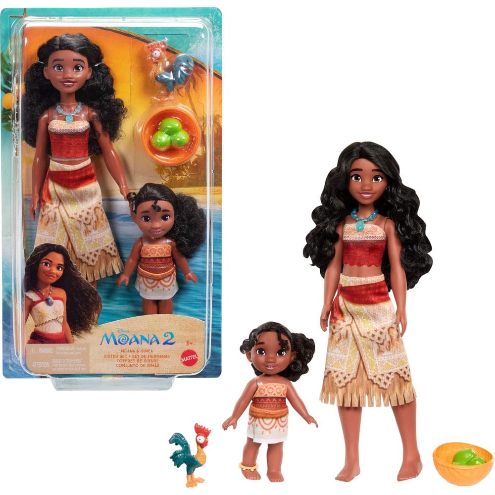 Boneca Fashion Mattel Disney Moana 2 Simea com acessórios
