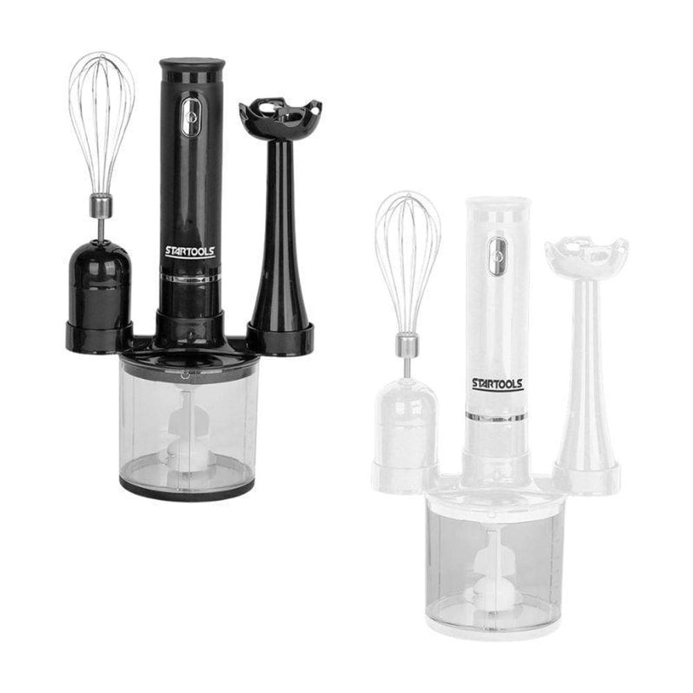 Kit Mixer 220V Processador E Batedor De Alimentos 3 Em 1