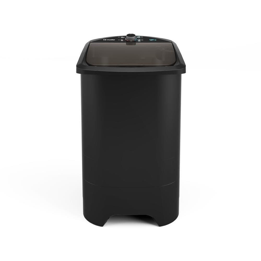 Tanquinho Mueller 10kg Com Superesfregador Preto MLT10C 110V