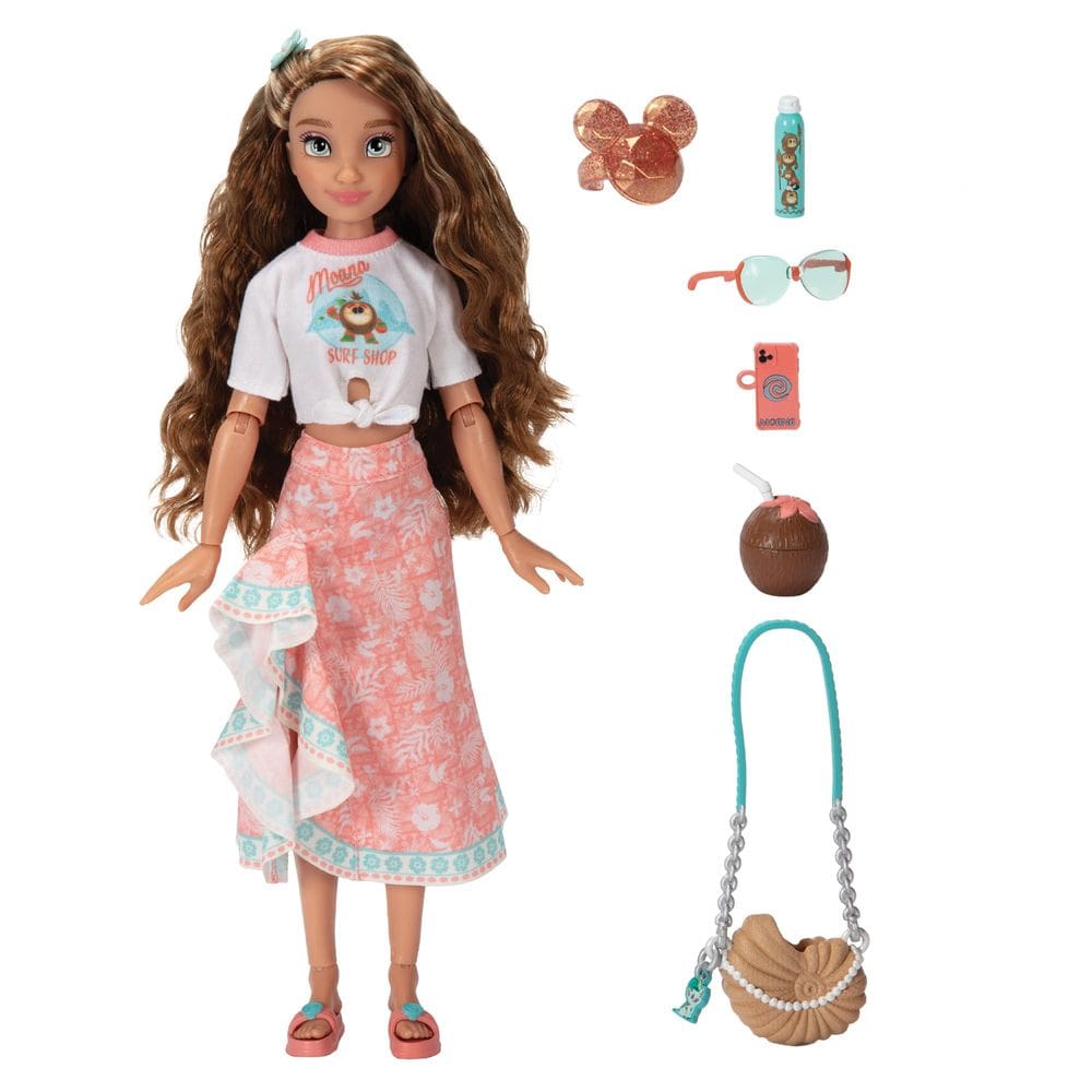 Boneca fashion Disney ILY 4ever Moana 29cm com acessórios