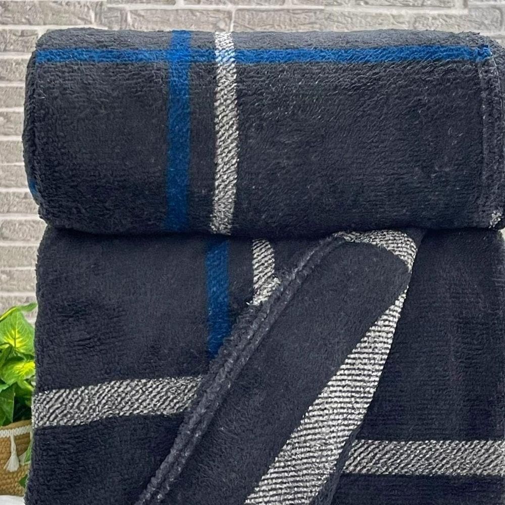 Manta Casal Pop Xadrez Estampada Monaco