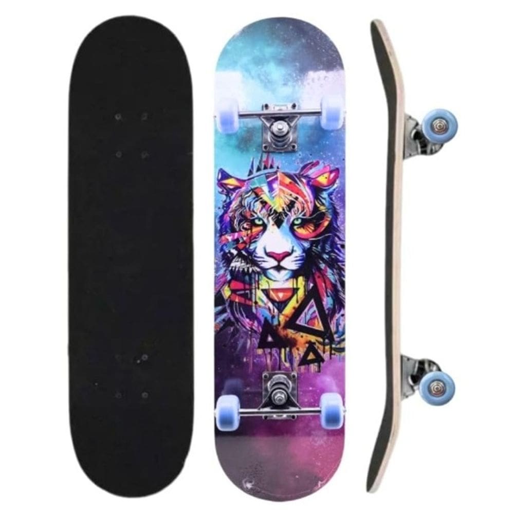 Skate Infantil Radical Montado Com Lixa - CKS