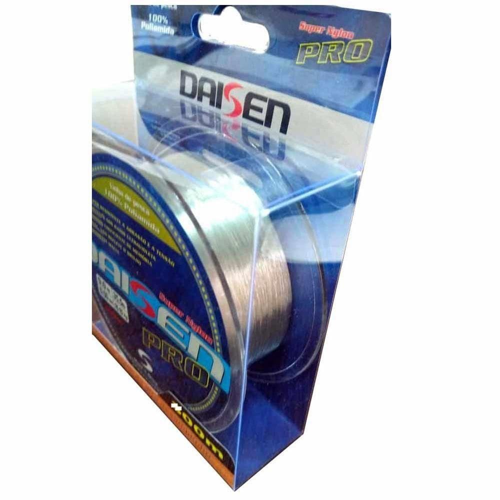 Linha De Pesca Monofilamento Daisen Pro 150m Tamanho 0,21mm