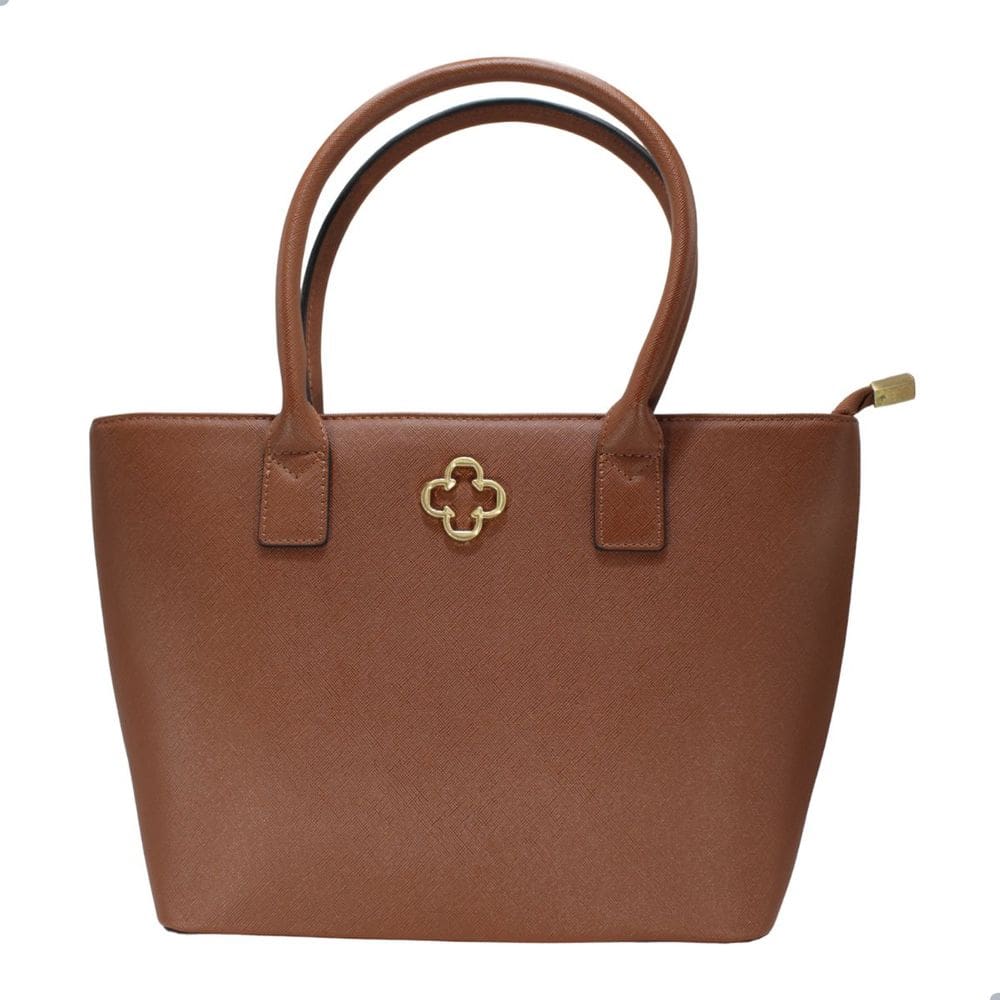 Bolsa Capodarte Shopper Soft Safiano Camel