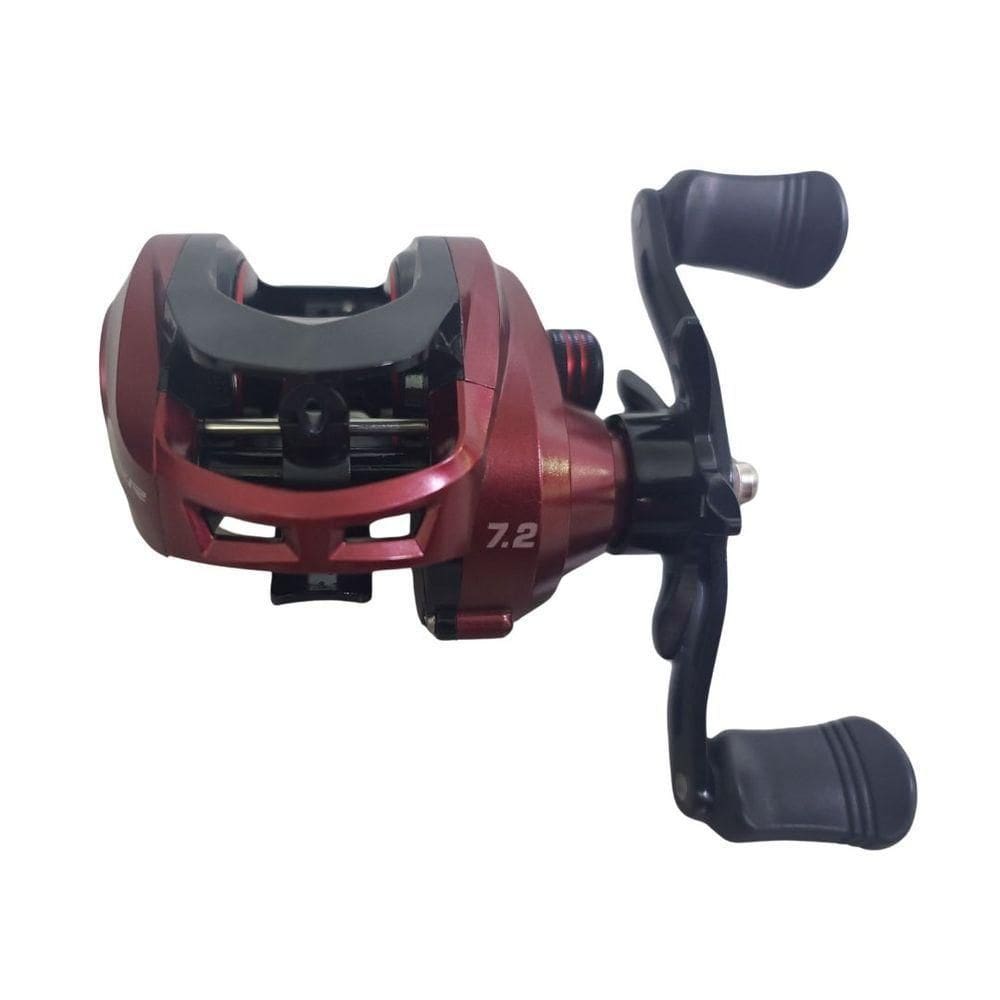 Carretilha Para Pesca Cw Super 6r Cor Azul Manivela Direita
