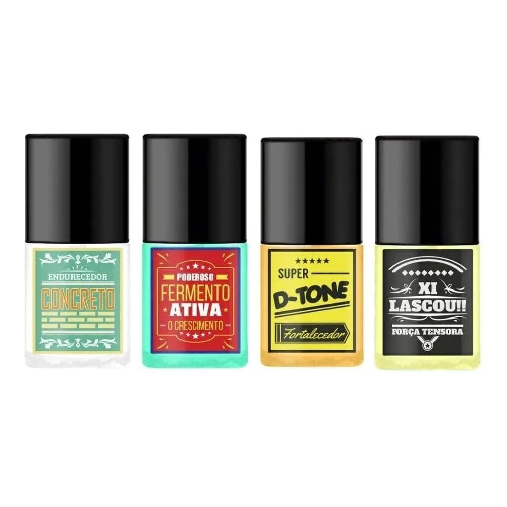 2X Base S.O.S Concreto+ Poderoso+ D-Tone+Lascou Top Beauty