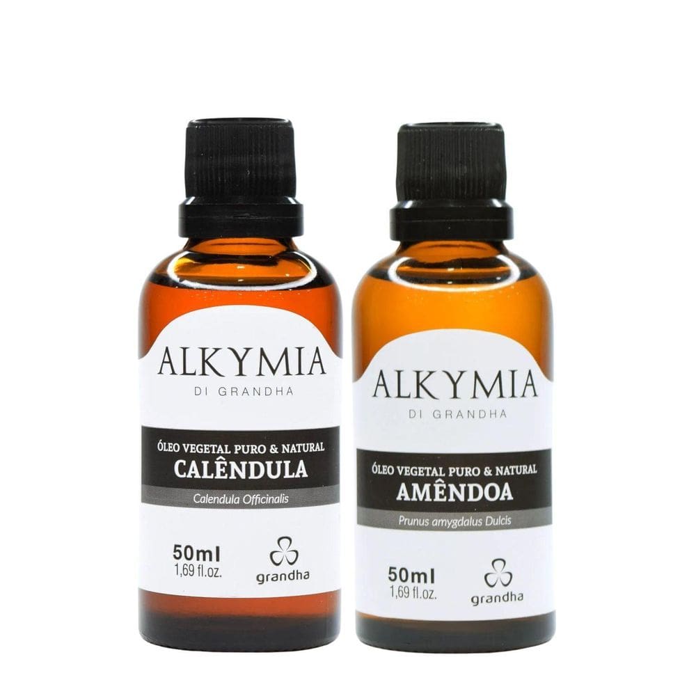 Kit Pós-Sol-Peles Sensíveis - Óleos Vegetais Alkymia Grandha