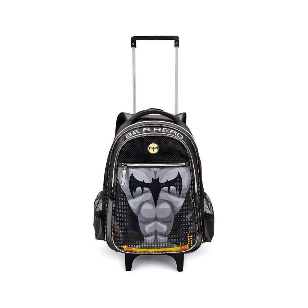 Mochila De Rodinhas Escolar Infantil Spider Hero Aranha