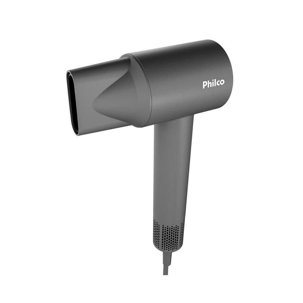 Secador De Cabelos Philco Psc3600 1600W Cinza / Rosa 220V
