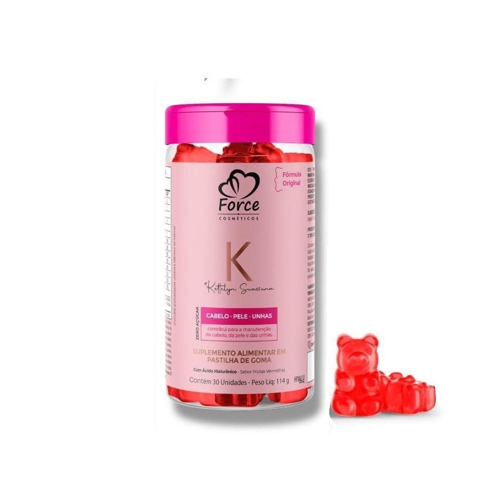 Suplemento Kettelyn Suassuna Vitaminas Cabelo, Pele E Unhas