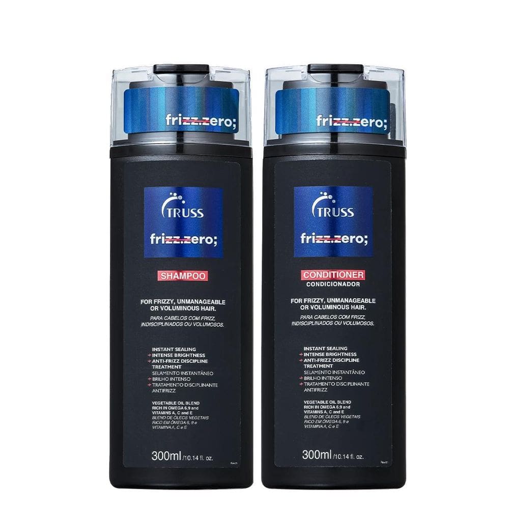 Truss Frizz Zero Kit Shampoo E Condicionador 300Ml