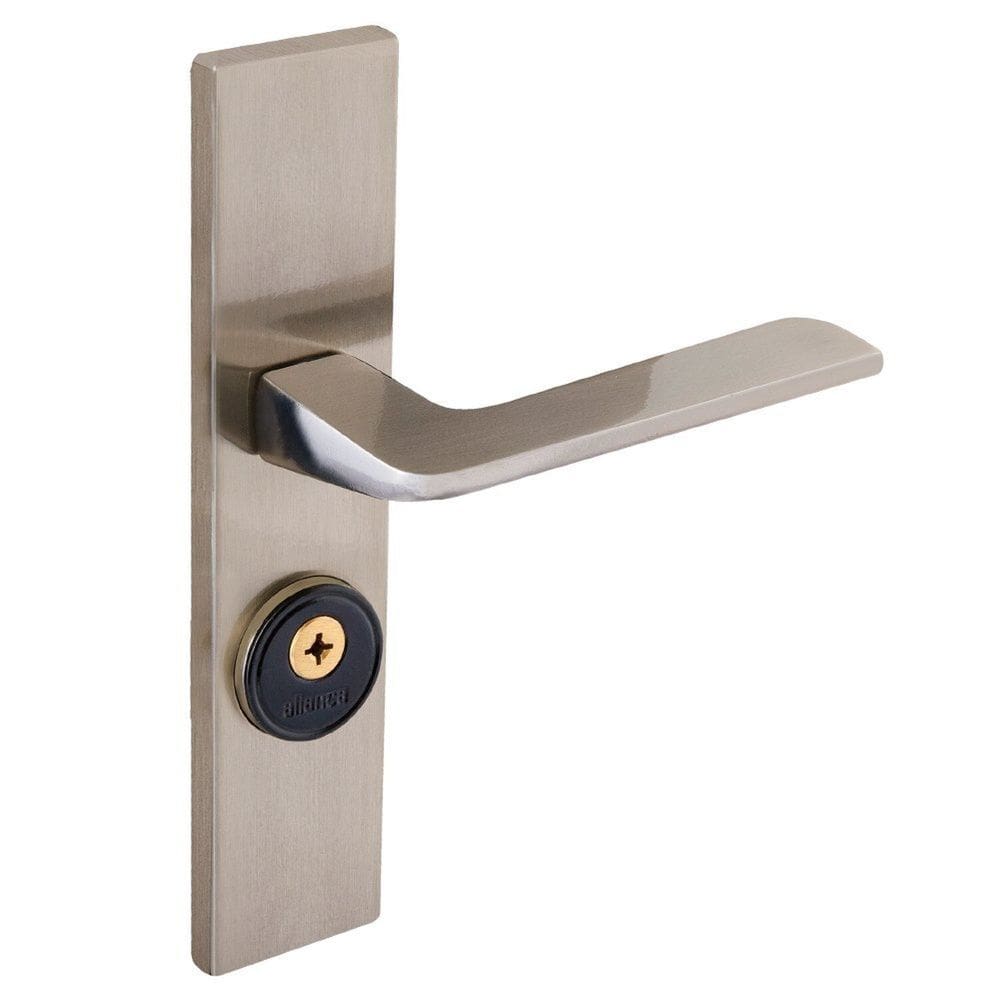 Fechadura Tetra Espelho S40 Latonado Ultra Line Aliança