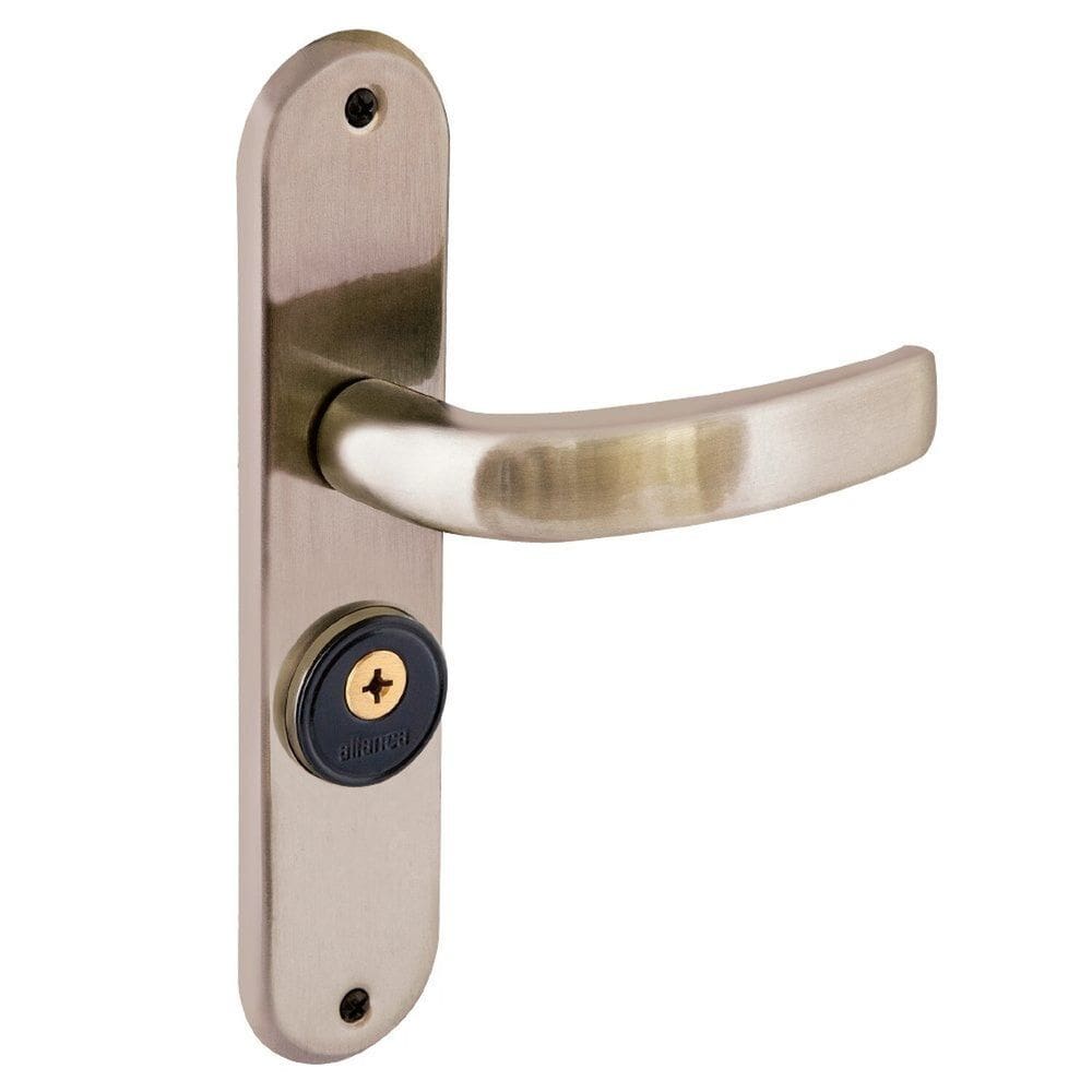 Fechadura Espelho S40 Latonado Tetra Galax Aliança