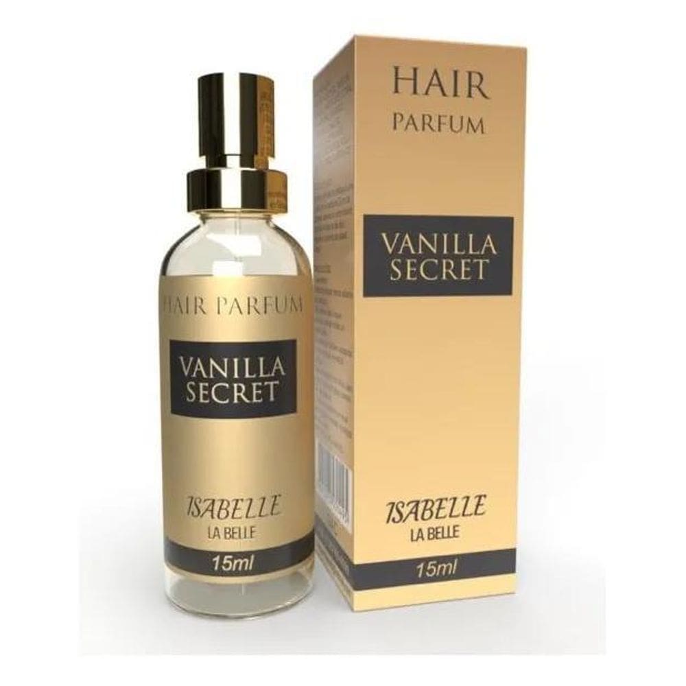 3X Perfume Capilar Vanilla Baunilha - Isabelle La Belle