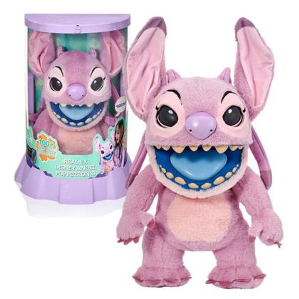 Pelúcia Angel Robô Fantoche Interativo com Sons 4423 Sunny Sunny Brinquedos