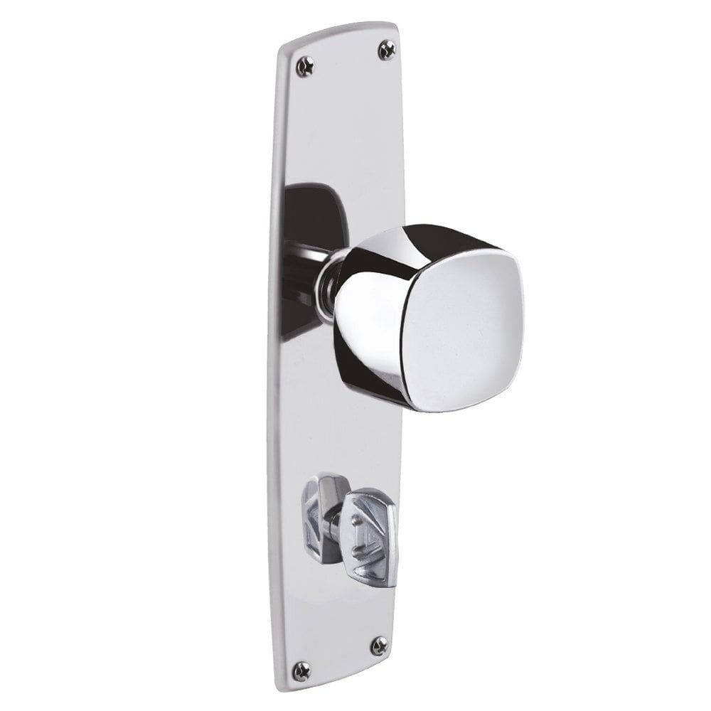 Fechadura Banheiro Espelho Inox Polido Classic Aliança Metalúrgica