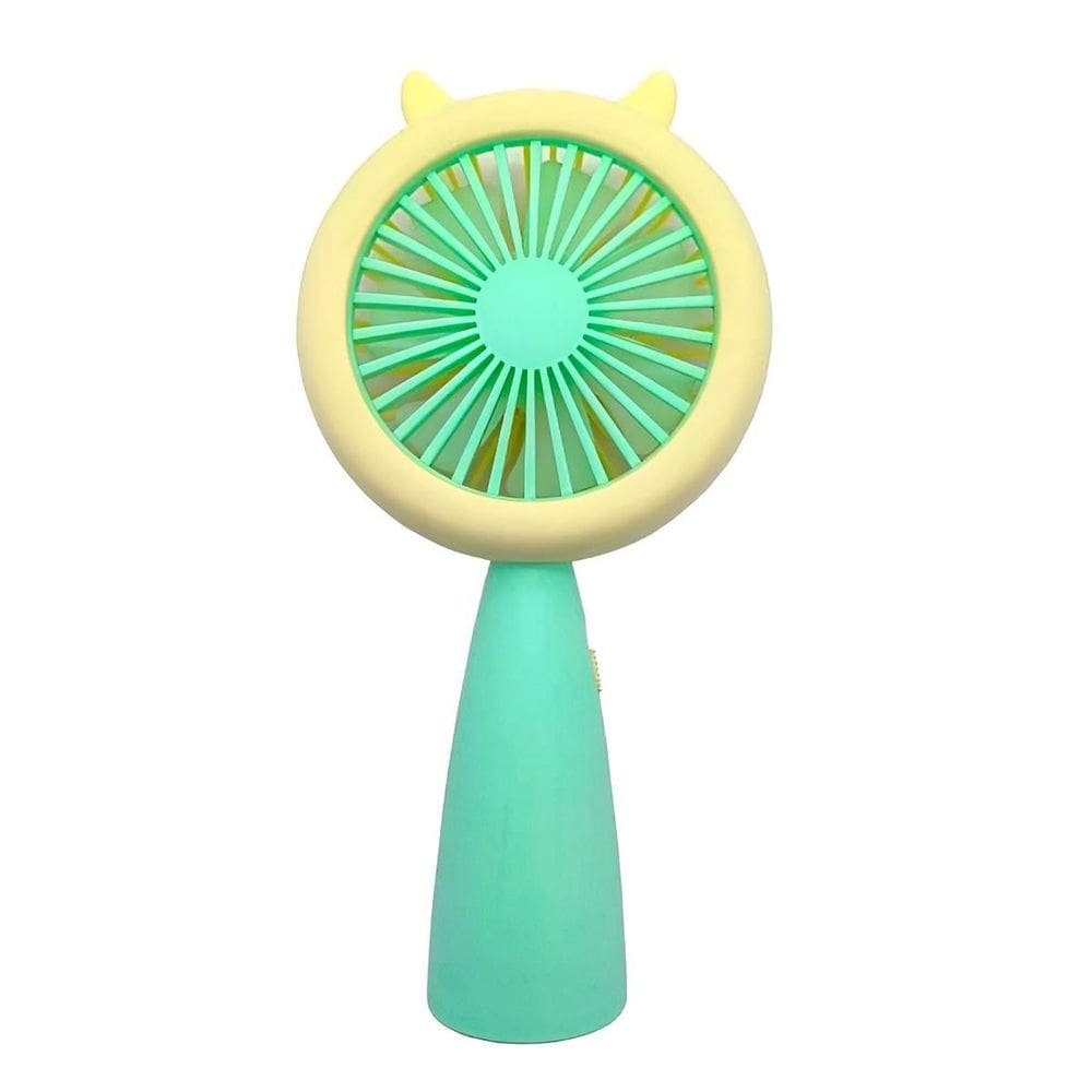 Mini Ventilador Recarregável Usb Modelo Led Portátil