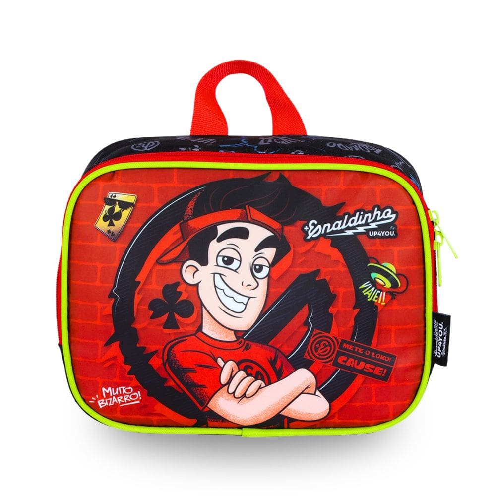 Lancheira Infantil Escolar Térmica Youtuber Enaldinho