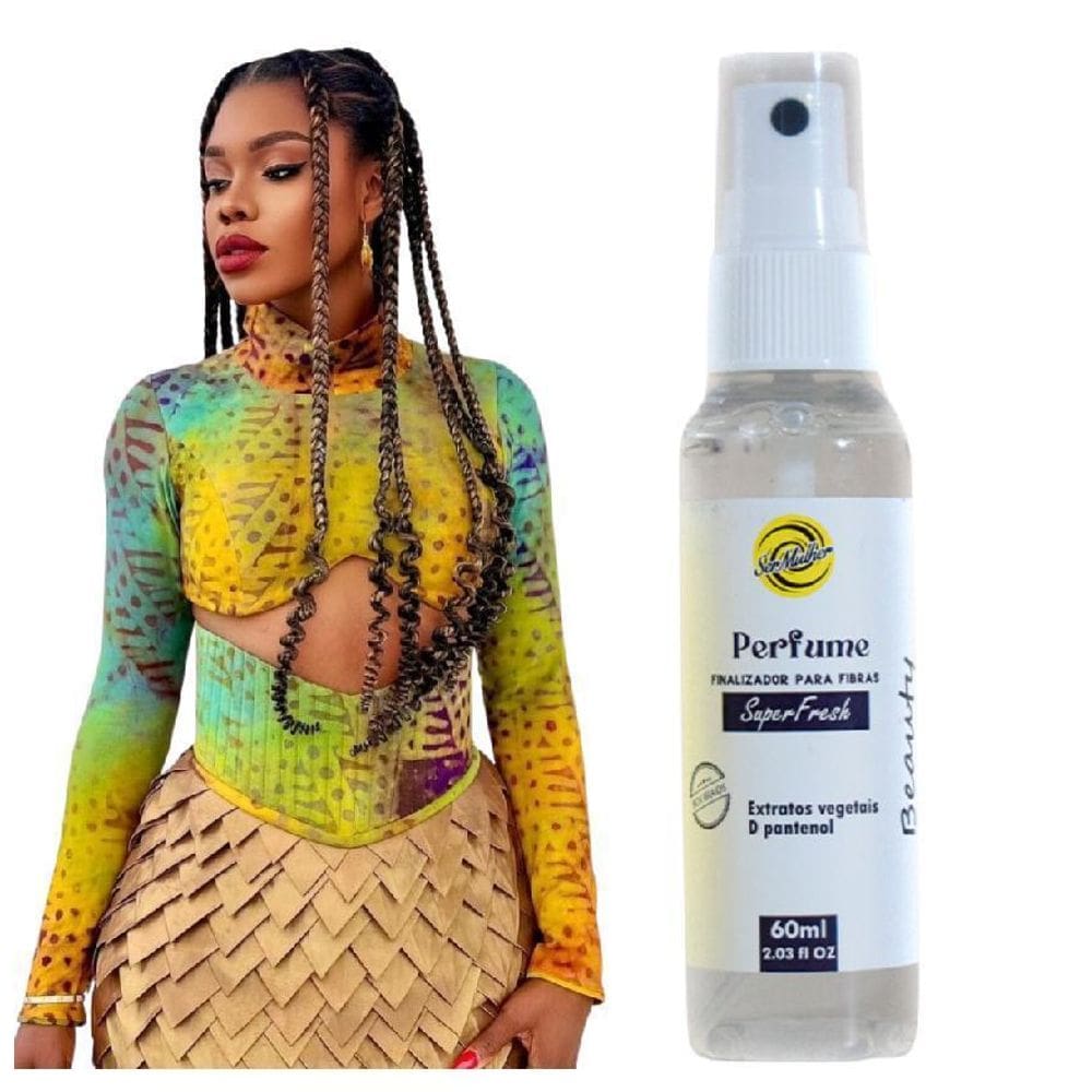 Perfume Finalizador Para Tranças Box Braids - Beauty 60Ml