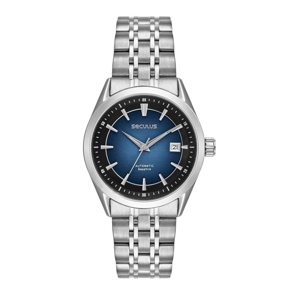 Relógio Seculus Masculino Ref: 77349g0svna2 Automático Prateado