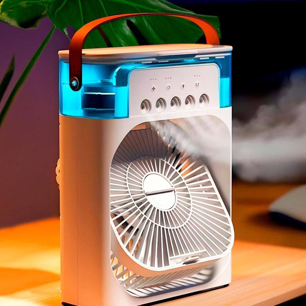 Mini Ventilador Portátil Usb Silencioso Para Climatizar O Ar