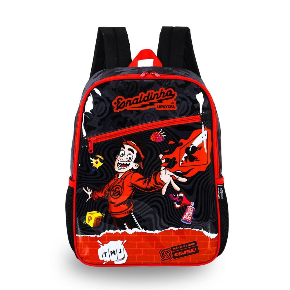Mochila Costas Escolar Infantil Youtuber Enaldinho Meninos
