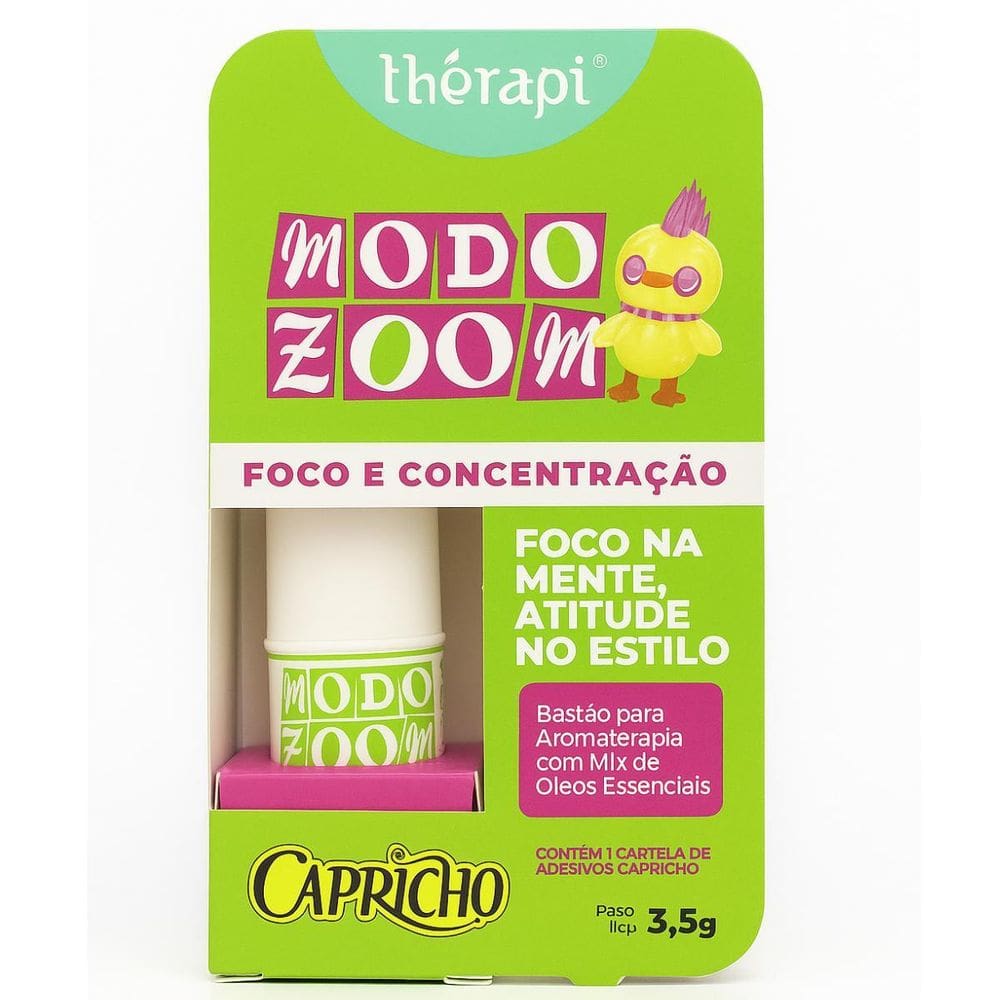 Bastão Mix Oleos Essencias Modo Zoom Foco E Concentração