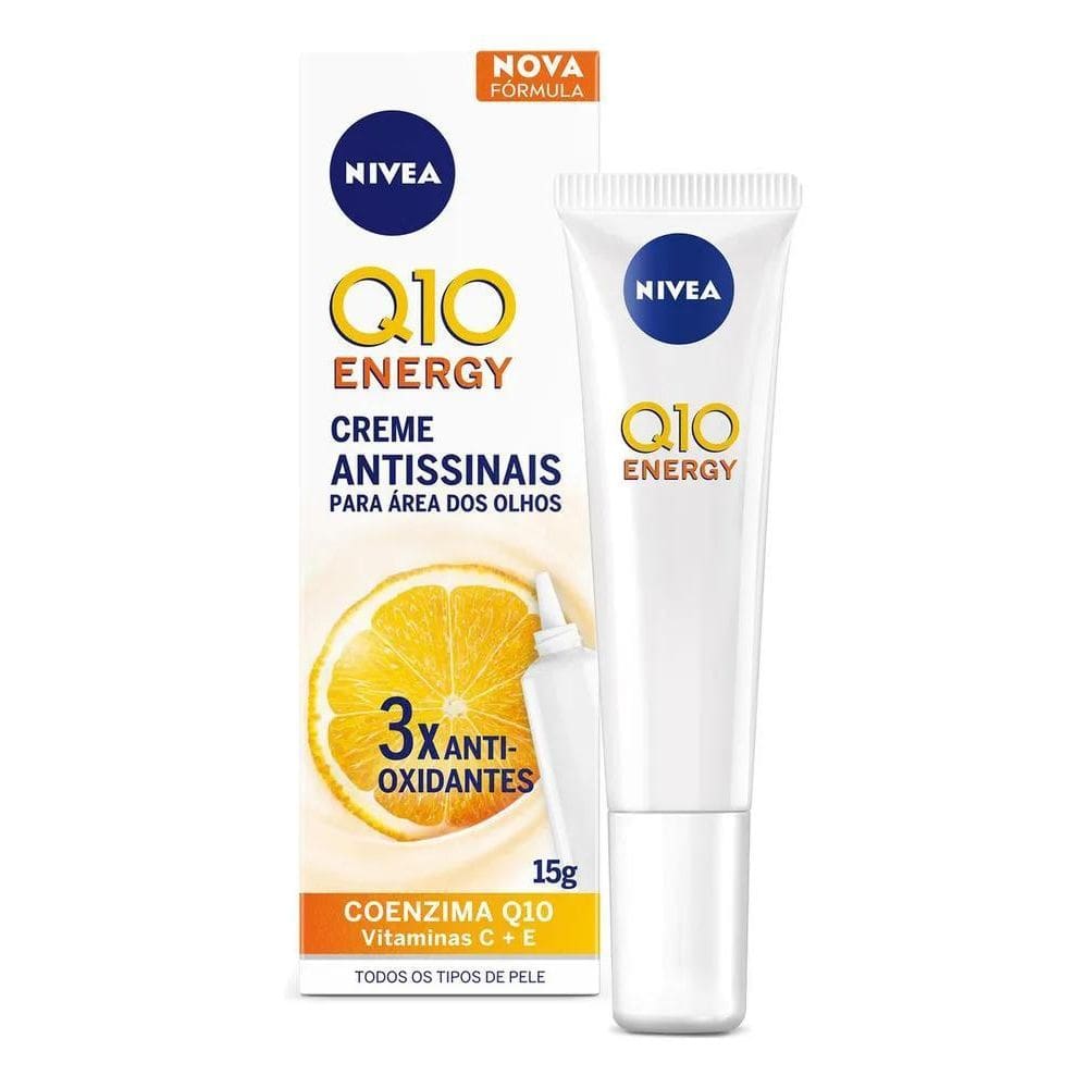 Nivea Creme Facial Antissinais Q10 Energy Olhos 15G