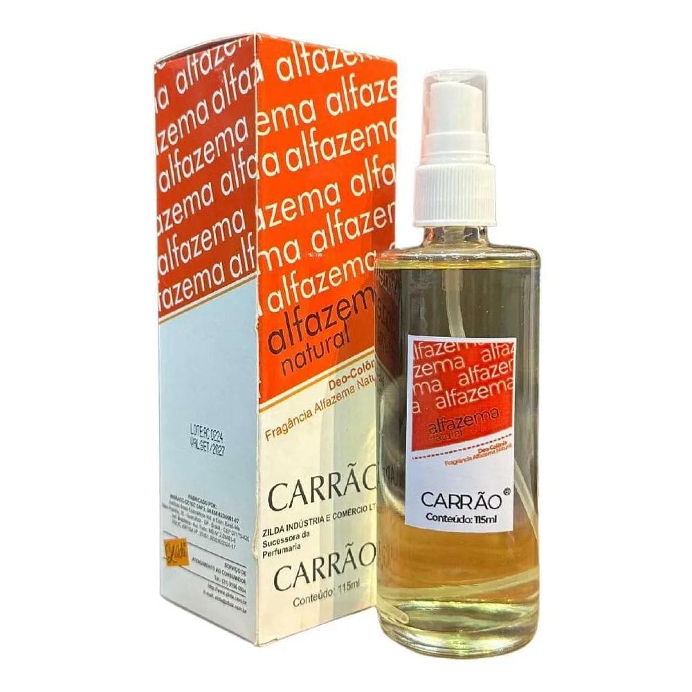 Colônia Alfazema Natural Carrão 115Ml