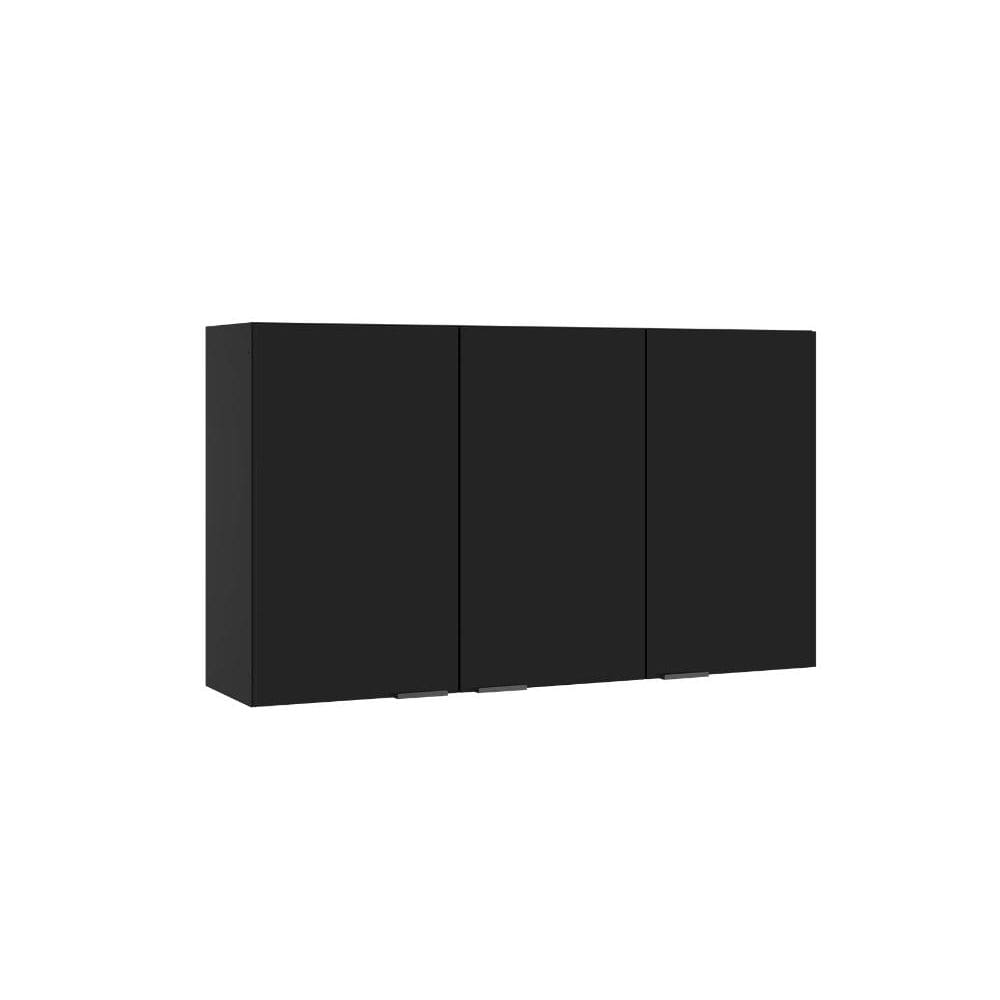 Armário Aéreo Alto Itatiaia Exclusive 3 Portas - Grafite