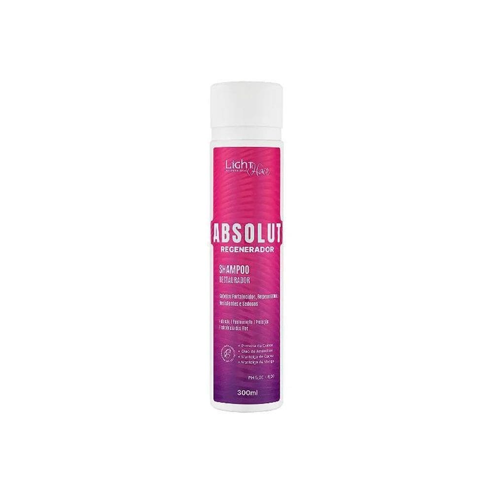 Light Hair Absolut Shampoo Regenerador 300Ml