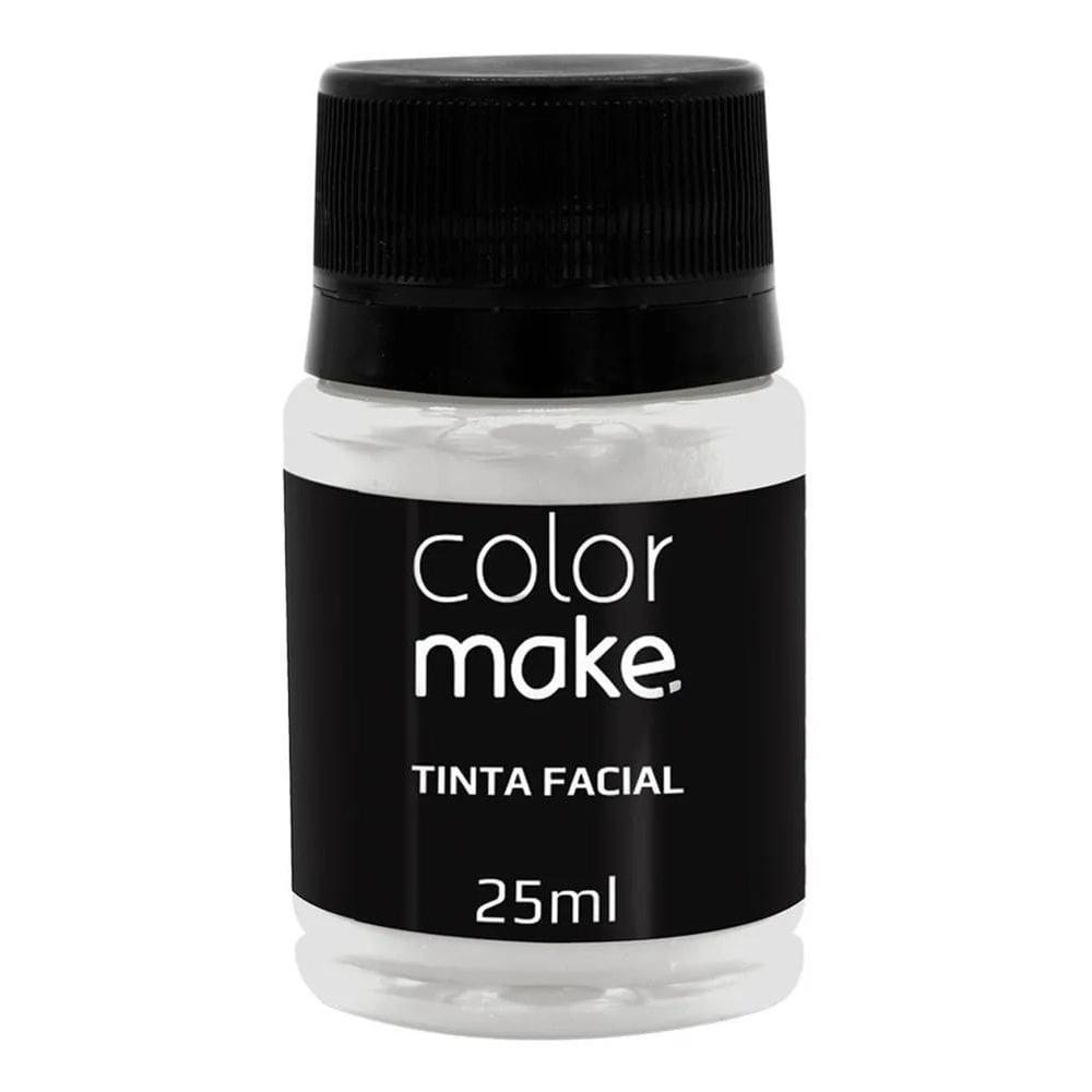 3X Tinta Facial Líquida Color Make  Pote Com 25M