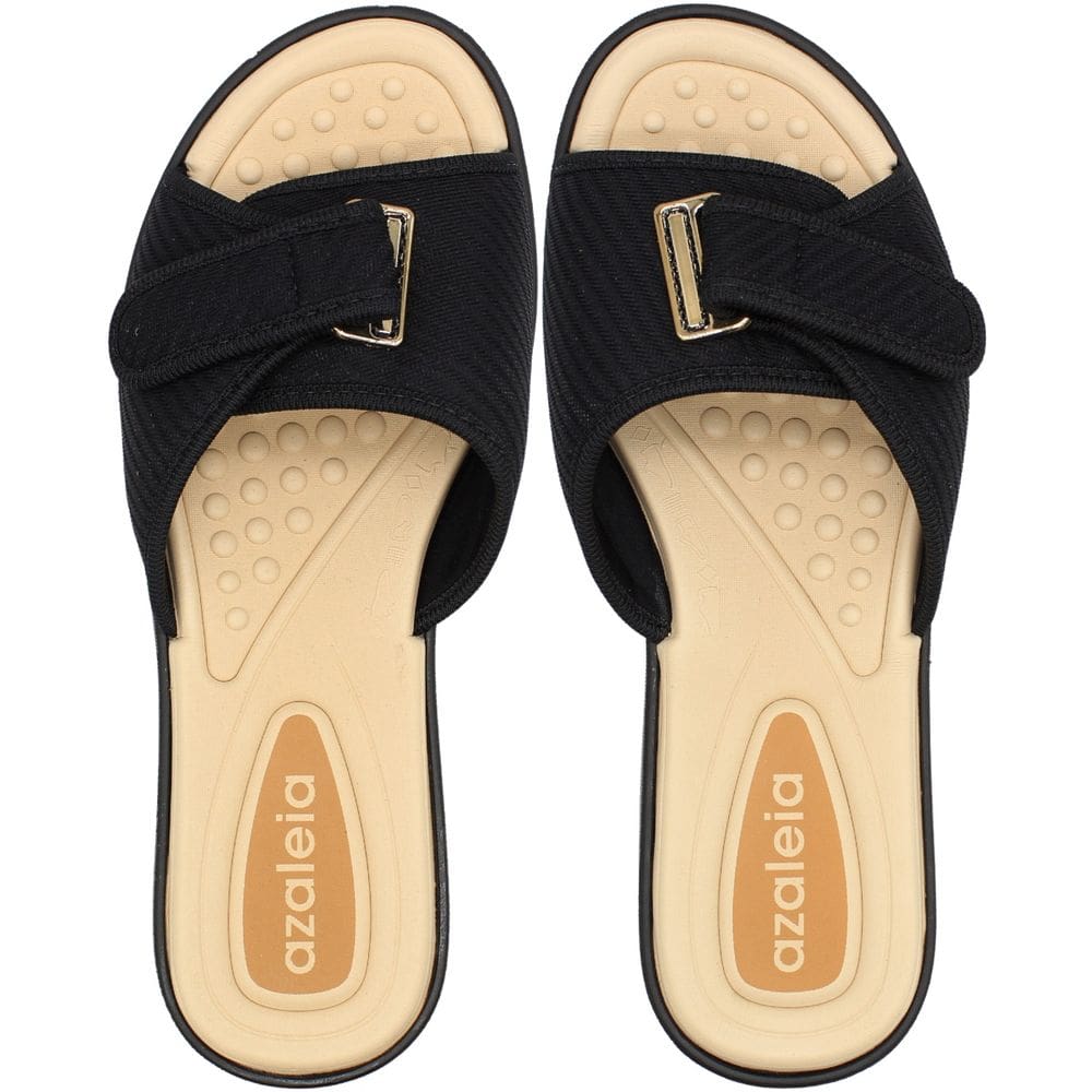 Tamanco Slide Azaleia Cecilia Anabelinha Ajustável Confortável Feminino