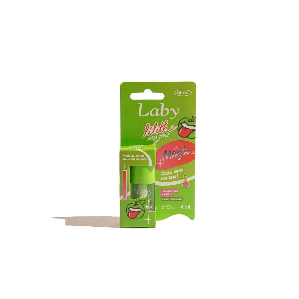 Laby Lilith Lip Oil Magic Maçã Verde 4Ml