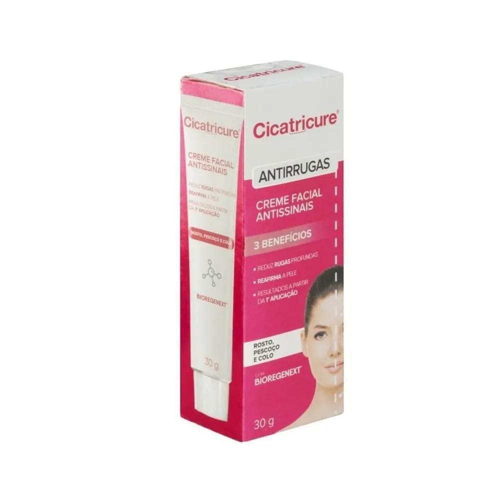 2X Creme Hidratante Facial Antissinais 30G Cicatricure Tipo