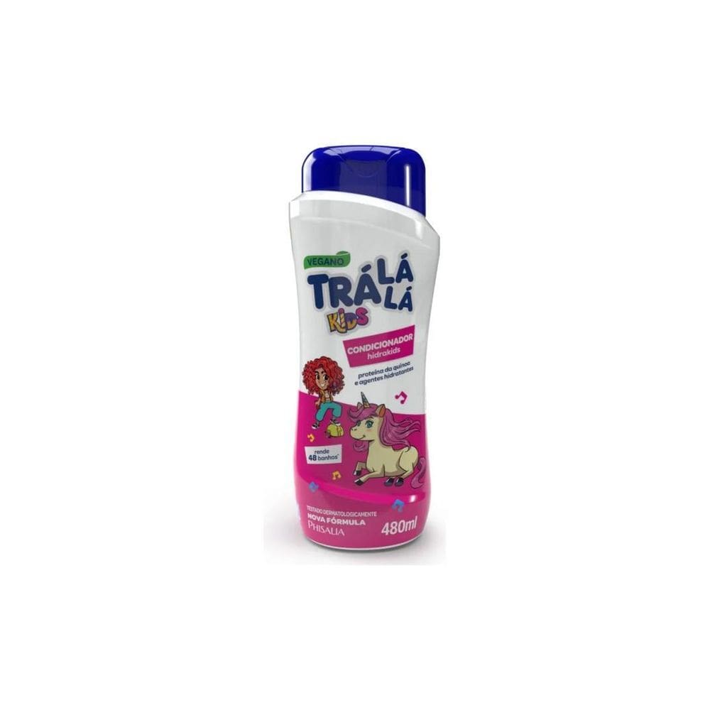 Condicionador Tra La La Kids Hidrakids Vegano 480Ml