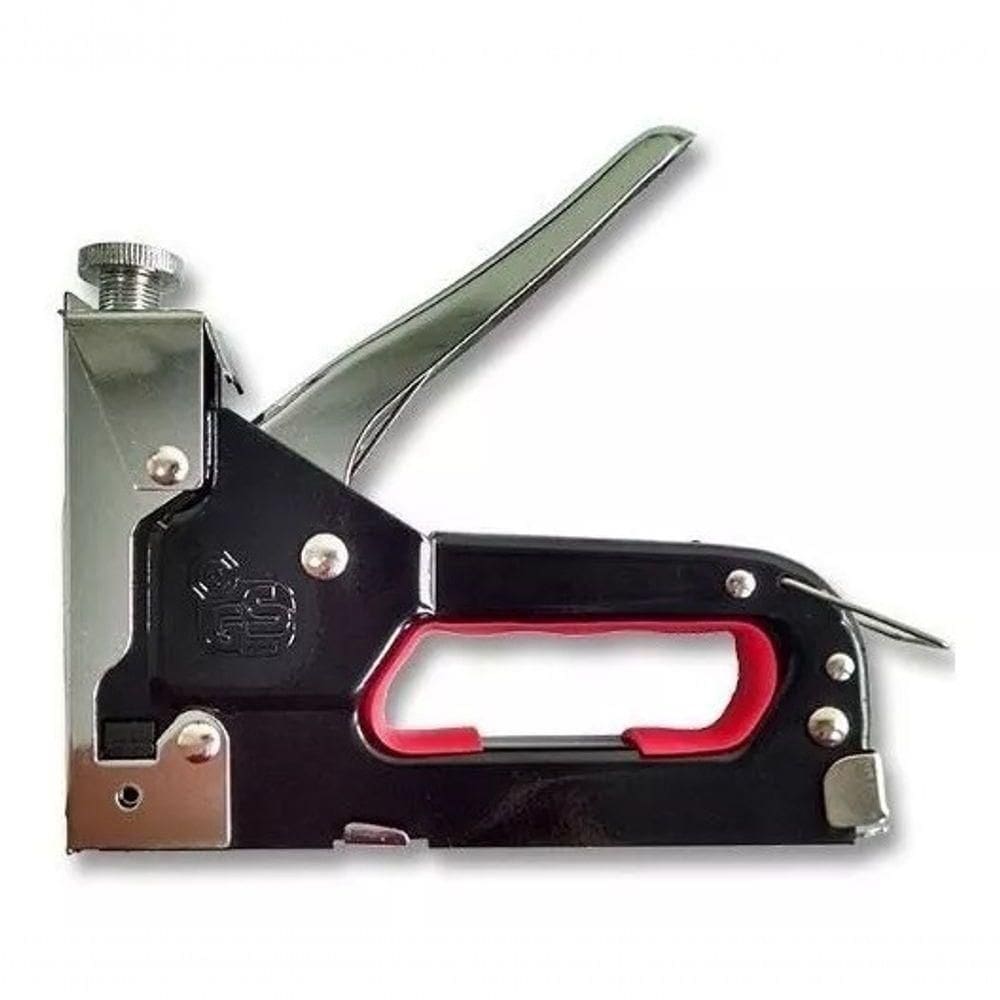 Kit Grampeador Manual Tapeceiro Profissional Ferramenta Gram