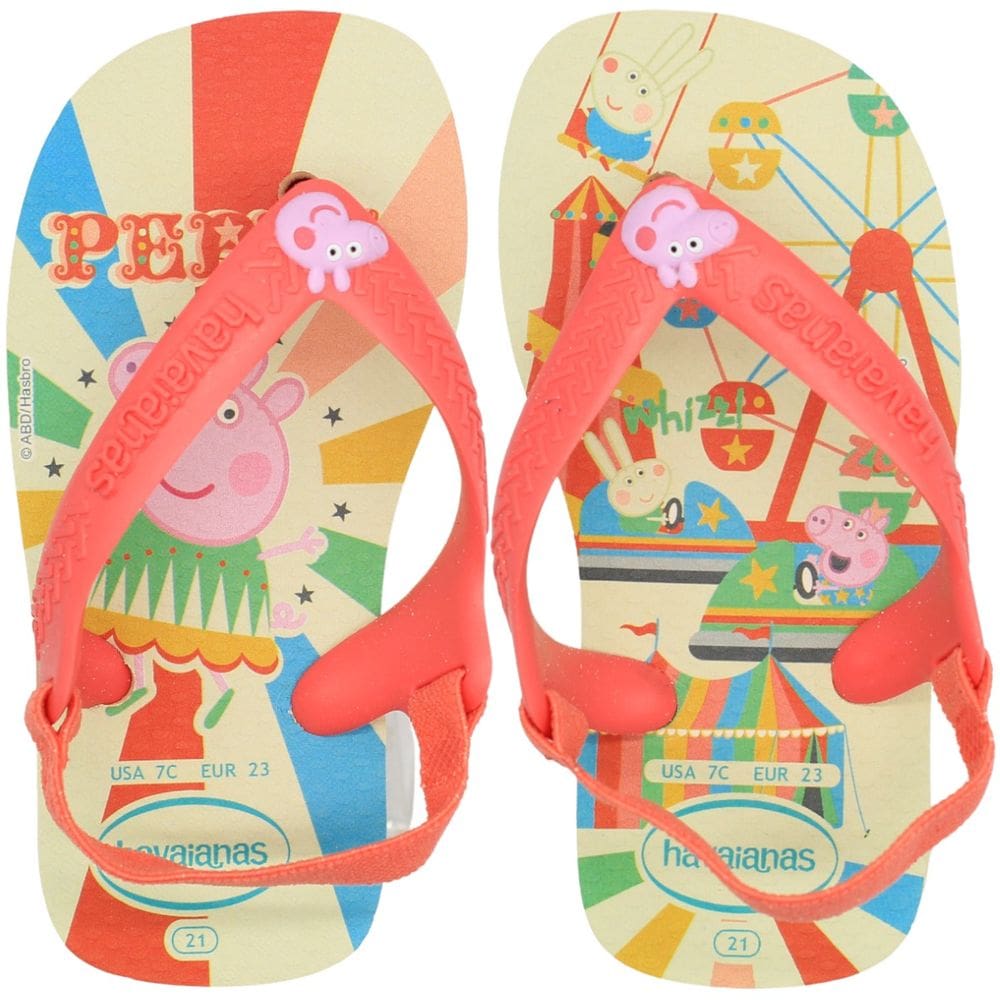Sandália De Dedo Baby Havaianas Divertida Menina