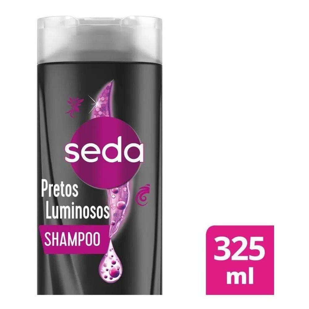 10X Shampoo Seda Pretos Luminosos 325Ml